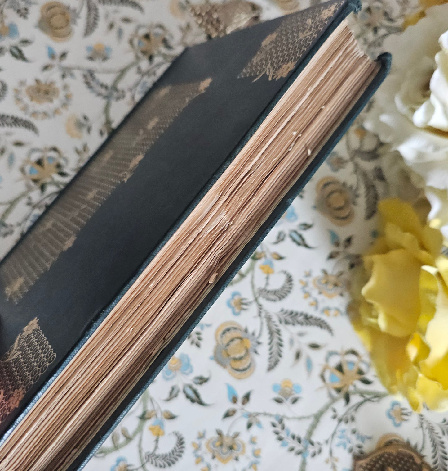 1871 Poems by Dante Gabriel Rossetti / Beautiful Binding