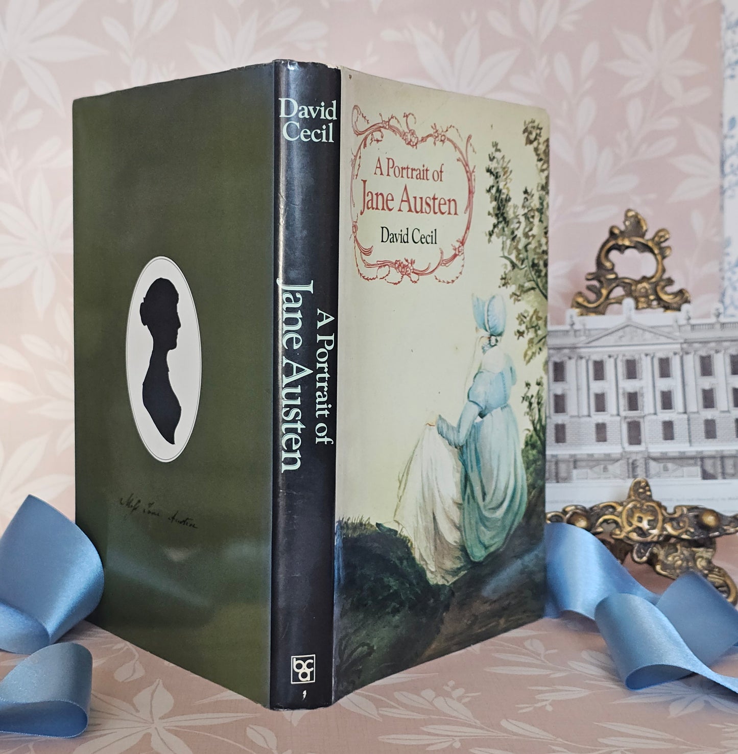 1978 A Portrait of Jane Austen by David Cecil / Richly Illustrated Vintage Hardback