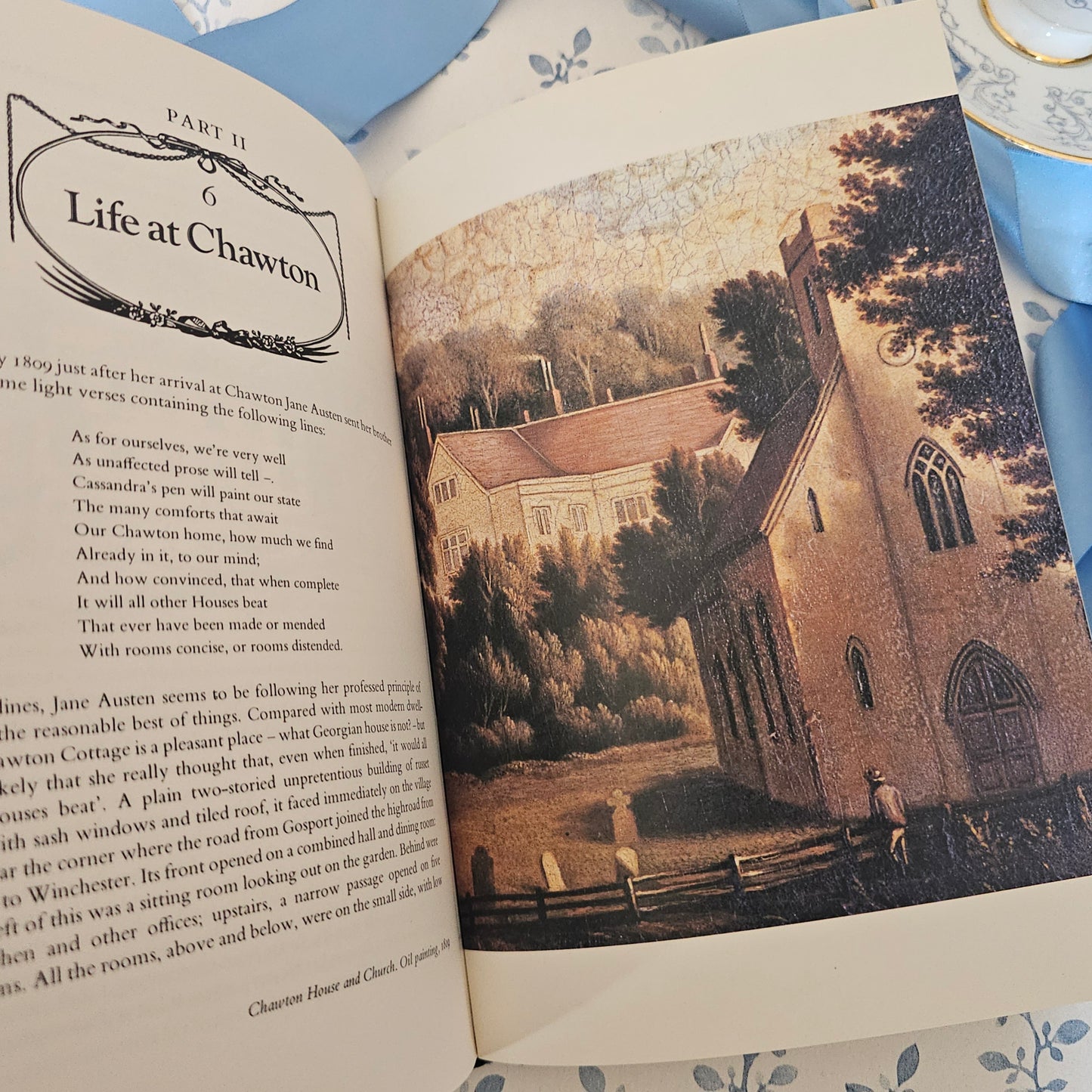 1978 A Portrait of Jane Austen by David Cecil / Richly Illustrated Vintage Hardback