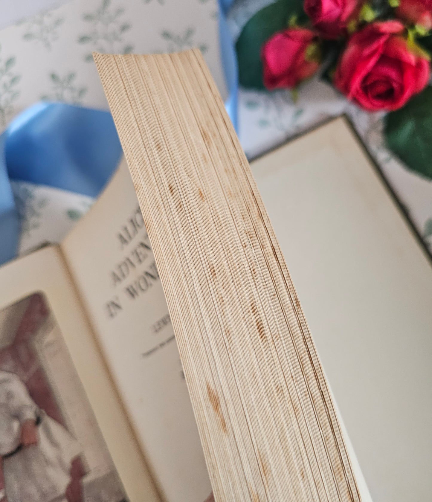 1929 Alice in Wonderland Vintage Book: Bessie Pease Illustrated Edition