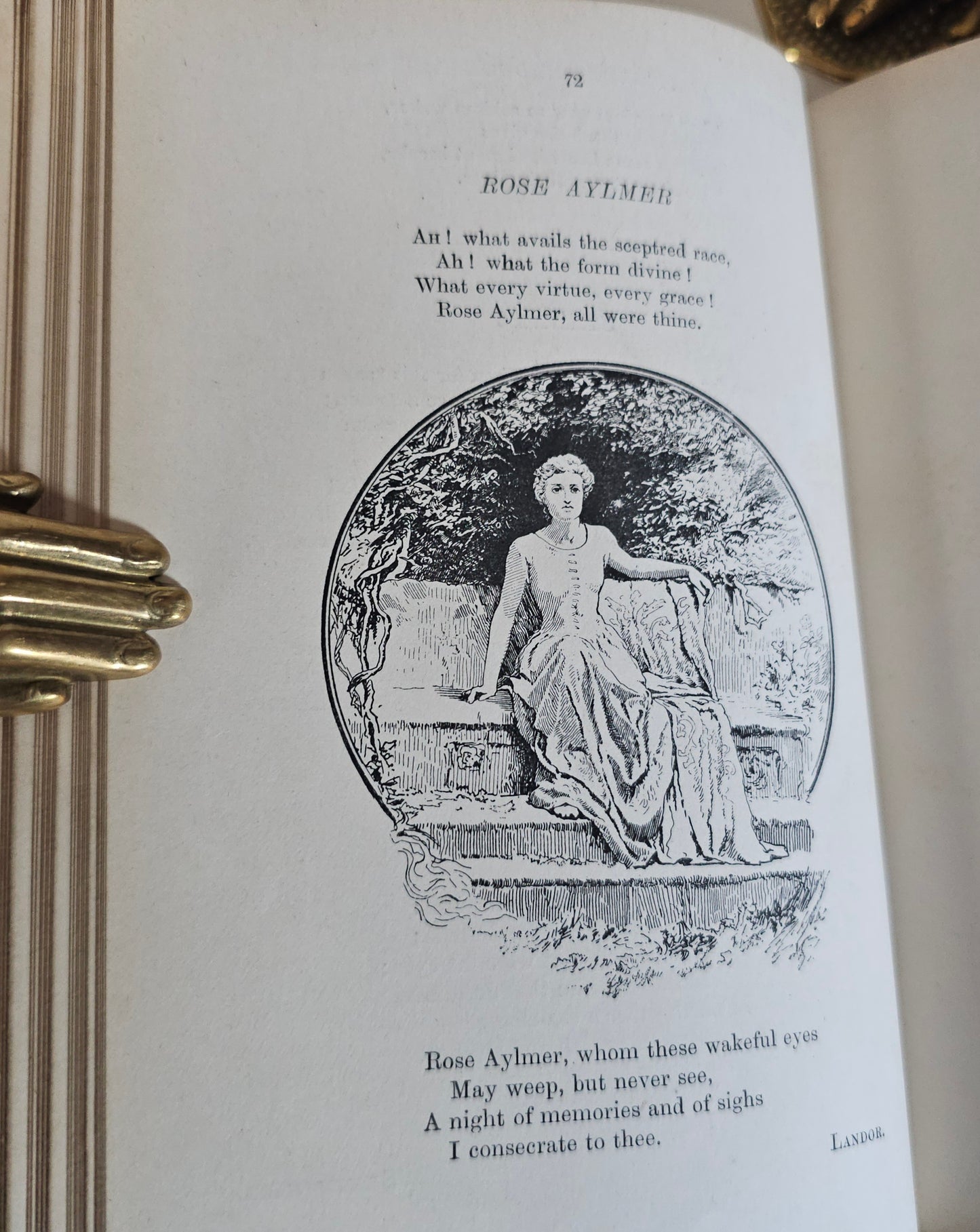 1891 The Blue Poetry Book Ed. Andrew Lang / First Edition / Richly Illustrated