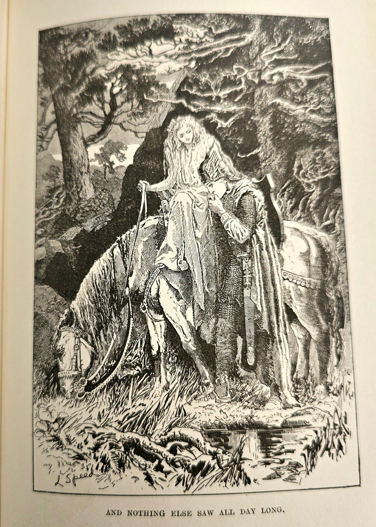 1891 The Blue Poetry Book Ed. Andrew Lang / First Edition / Richly Illustrated