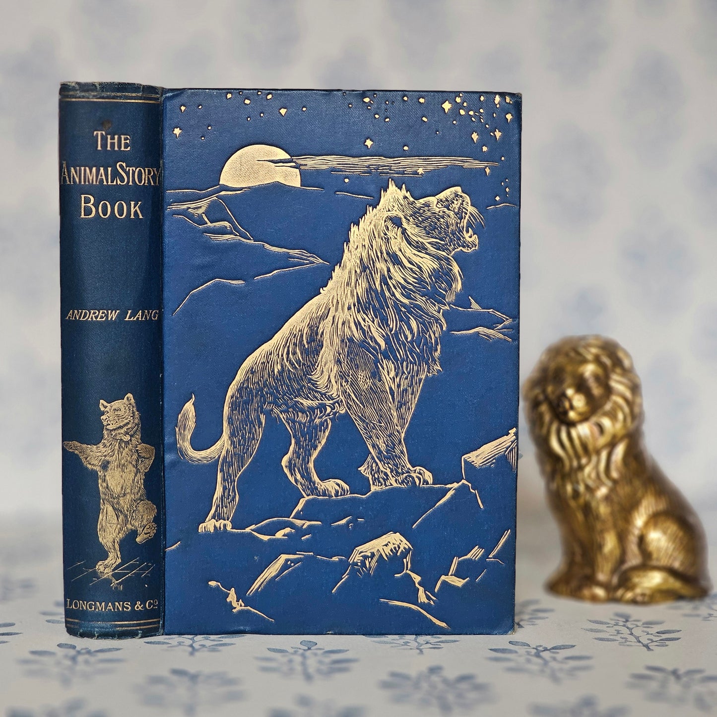 1896 The Animal Story Book Ed. Andrew Lang / Superbly Illustrated