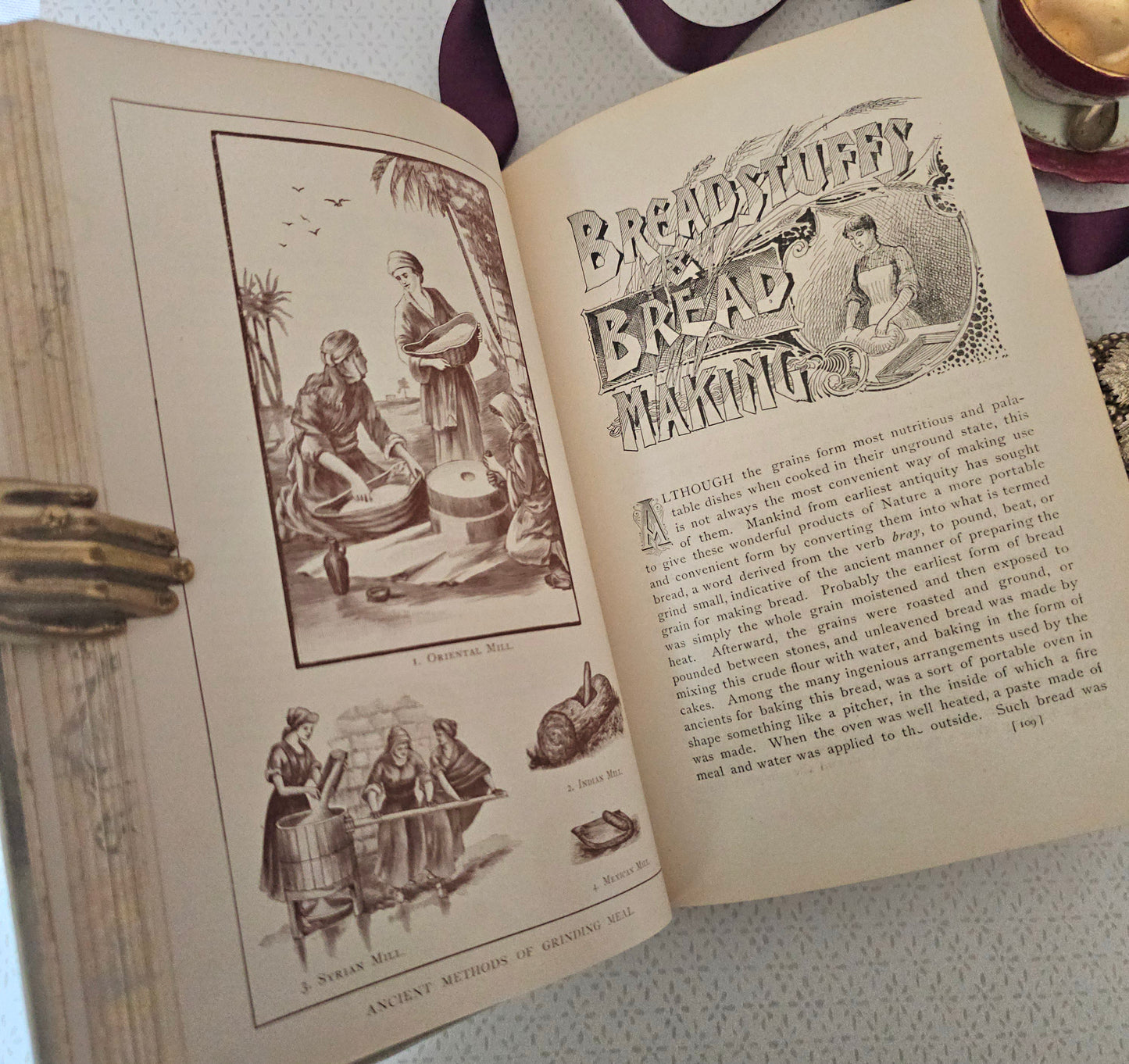 Antique Cookery Book: Science in the Kitchen by Mrs Kellogg