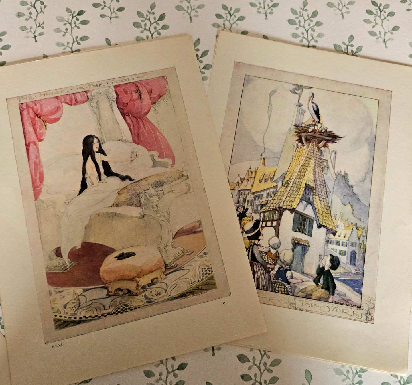 Ten Anne Anderson Fairy Tale Colour Plates