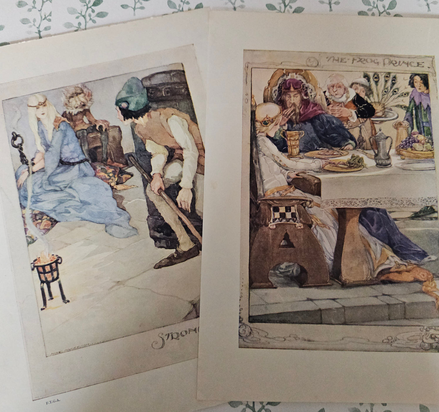 Ten Anne Anderson Fairy Tale Colour Plates