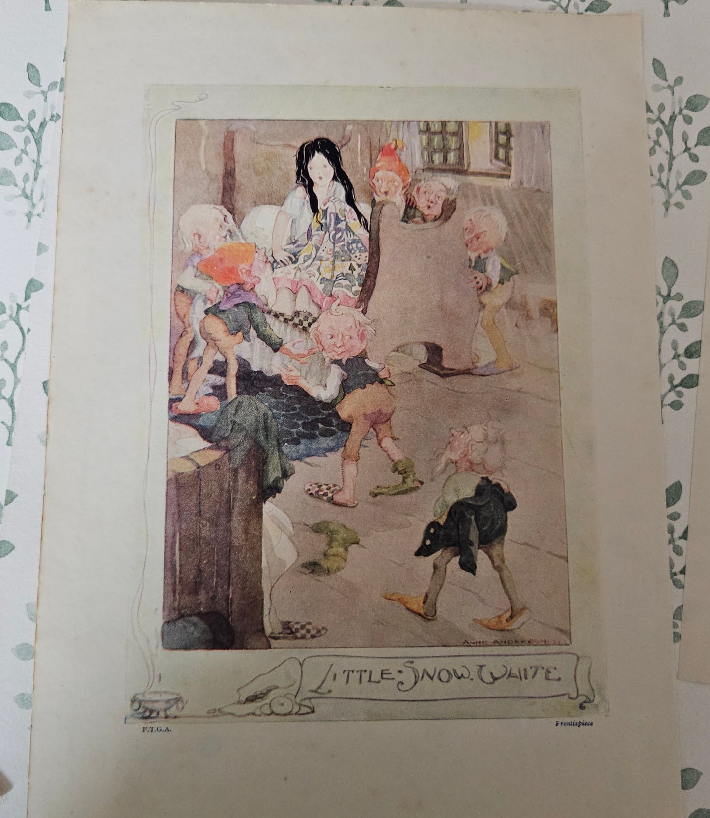 Ten Anne Anderson Fairy Tale Colour Plates