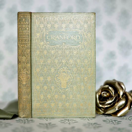 1901 Cranford Book: Illustrated Antique Edition by Elizabeth Gaskell