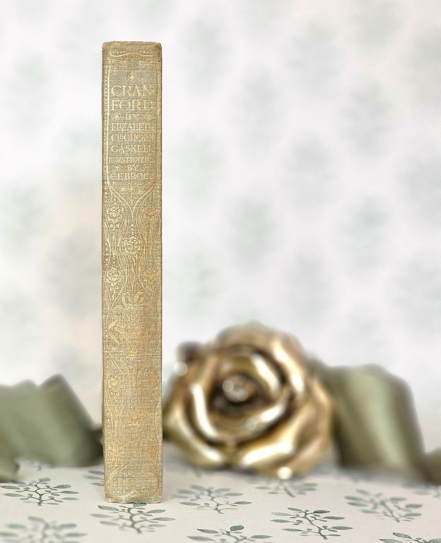 1901 Cranford Book: Illustrated Antique Edition by Elizabeth Gaskell