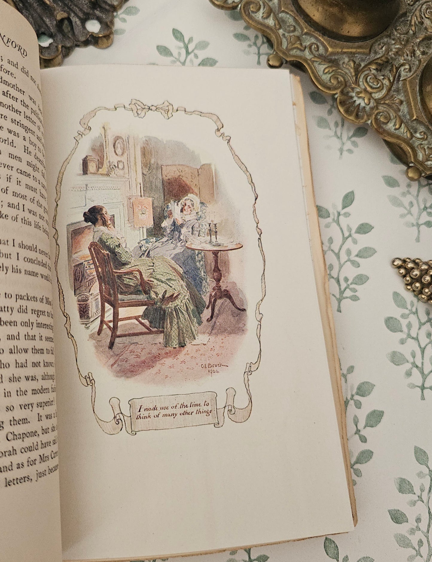 1901 Cranford Book: Illustrated Antique Edition by Elizabeth Gaskell