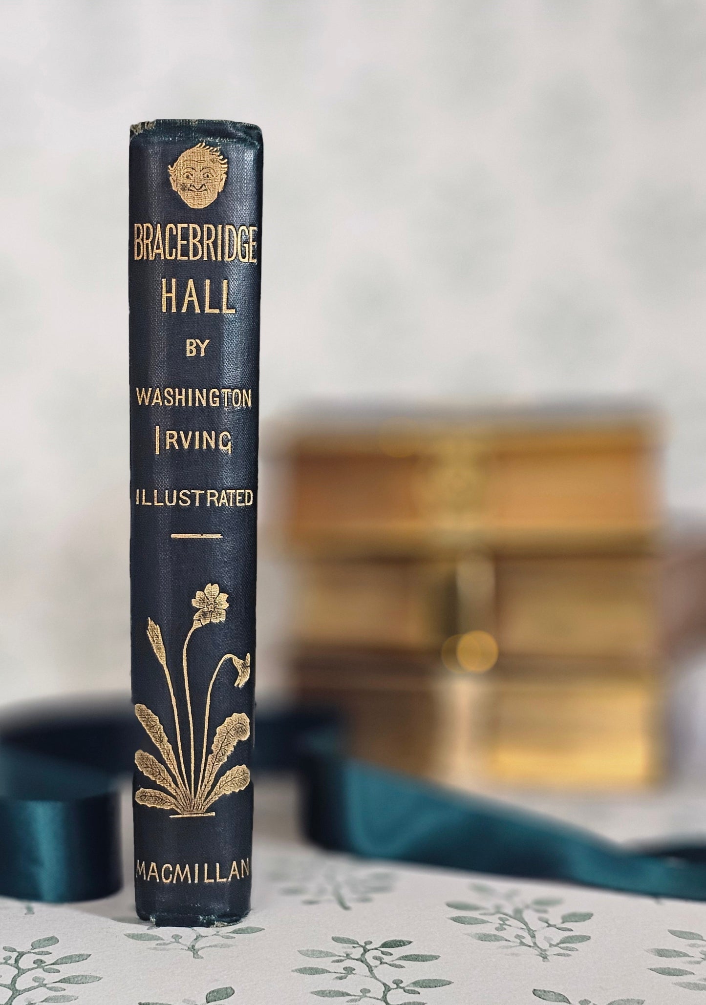 1882 Bracebridge Hall by Washington Irving: Illustrated Antique Edition