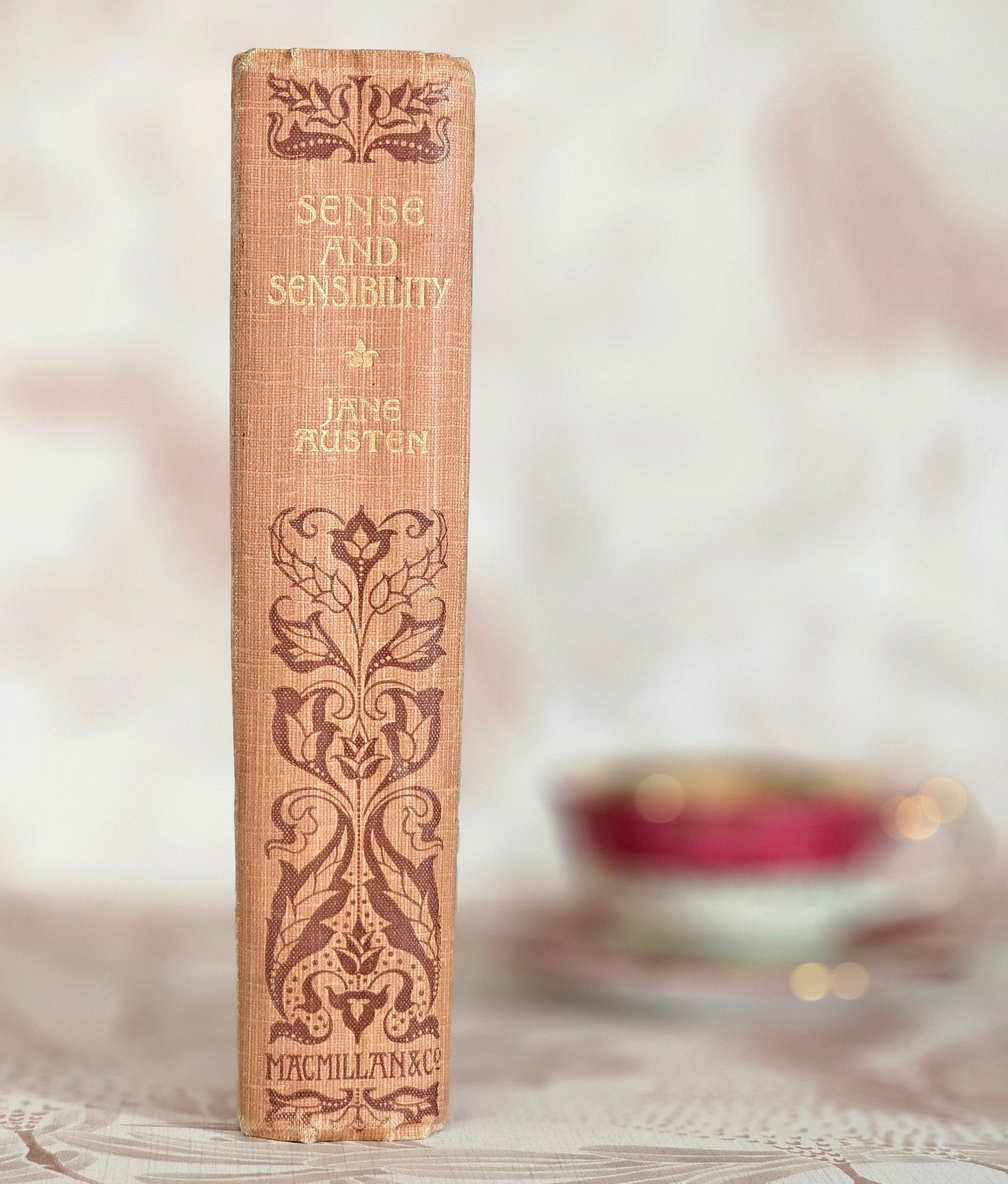 1901 "Sense and Sensibility" Book: Antique Nouveau Edition, Illustrated