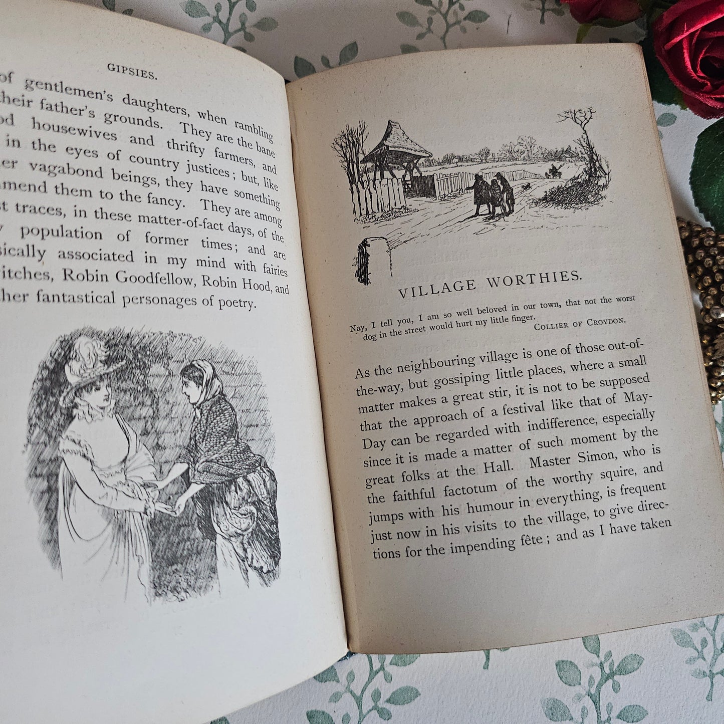 1882 Bracebridge Hall by Washington Irving: Illustrated Antique Edition