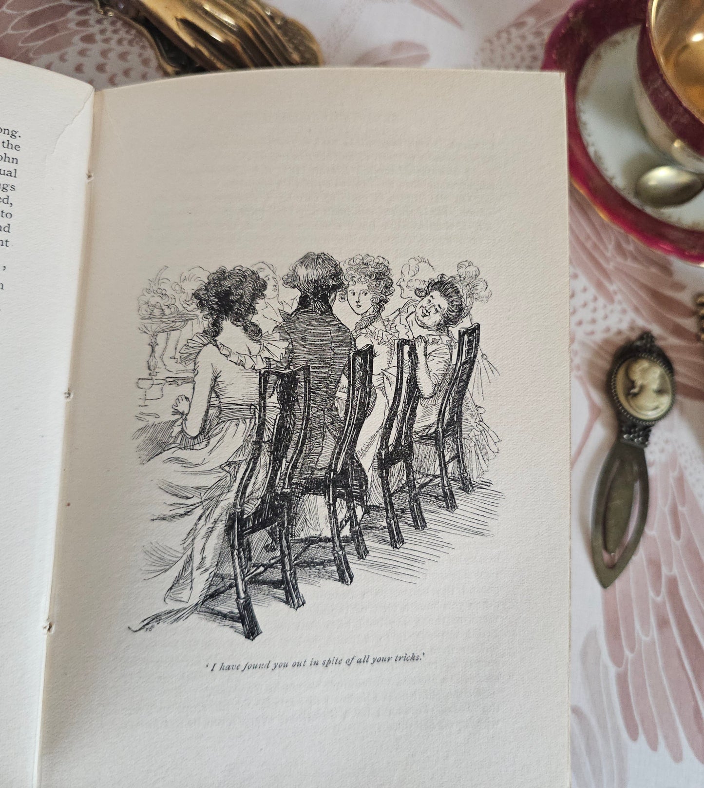 1901 "Sense and Sensibility" Book: Antique Nouveau Edition, Illustrated