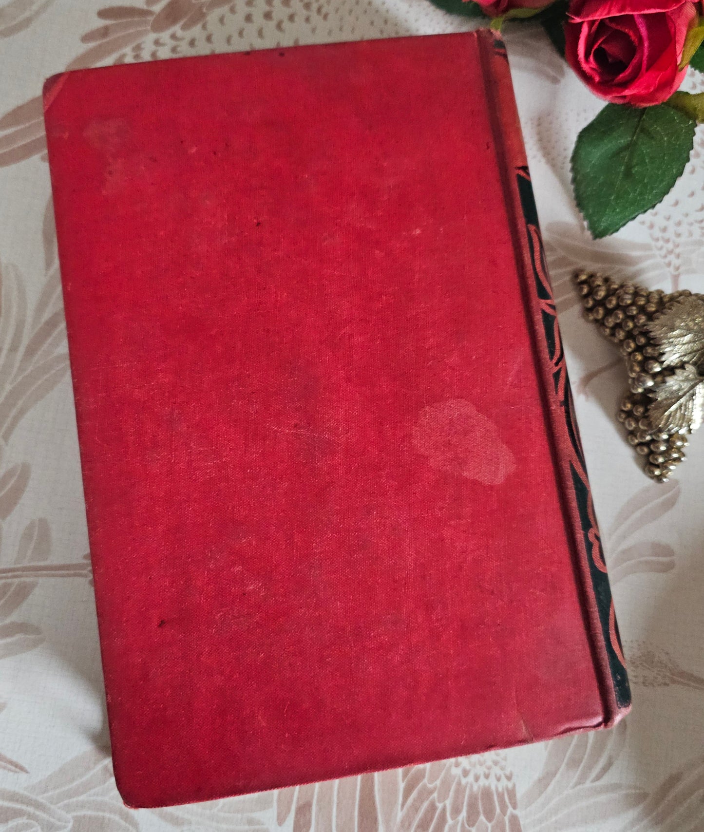 c1900 'Adam Bede' Book by George Eliot, Antique Illustrated Art Nouveau Edition