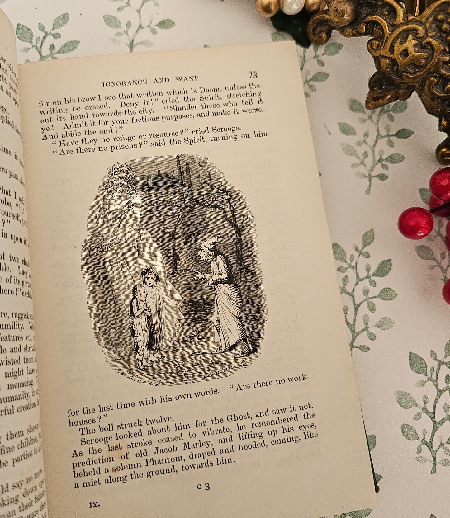 1903 Christmas Books by Charles Dickens: Fireside Edition, Illustrated