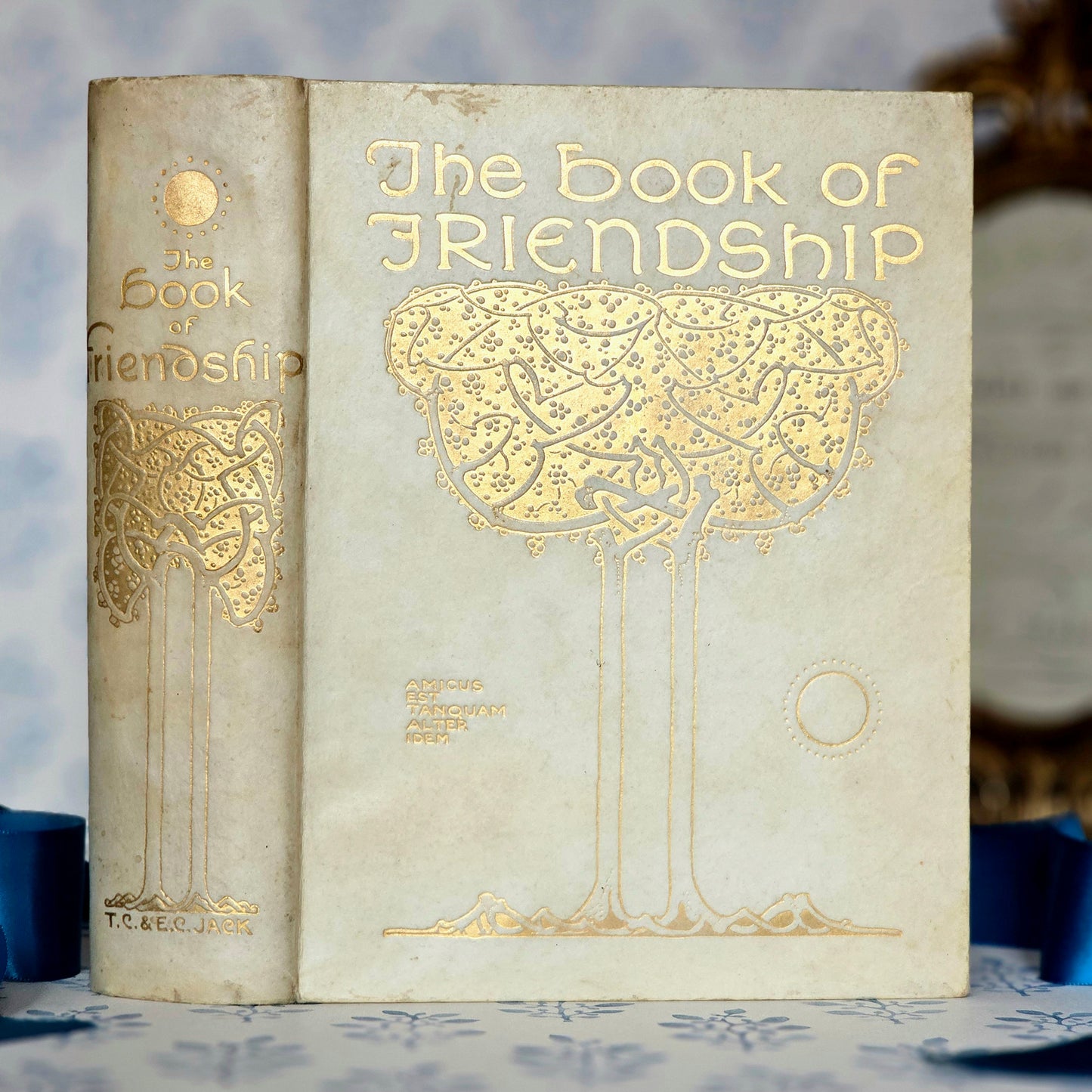 1909 The Book of Friendship - Poetry, Essays, Maxims - Antique