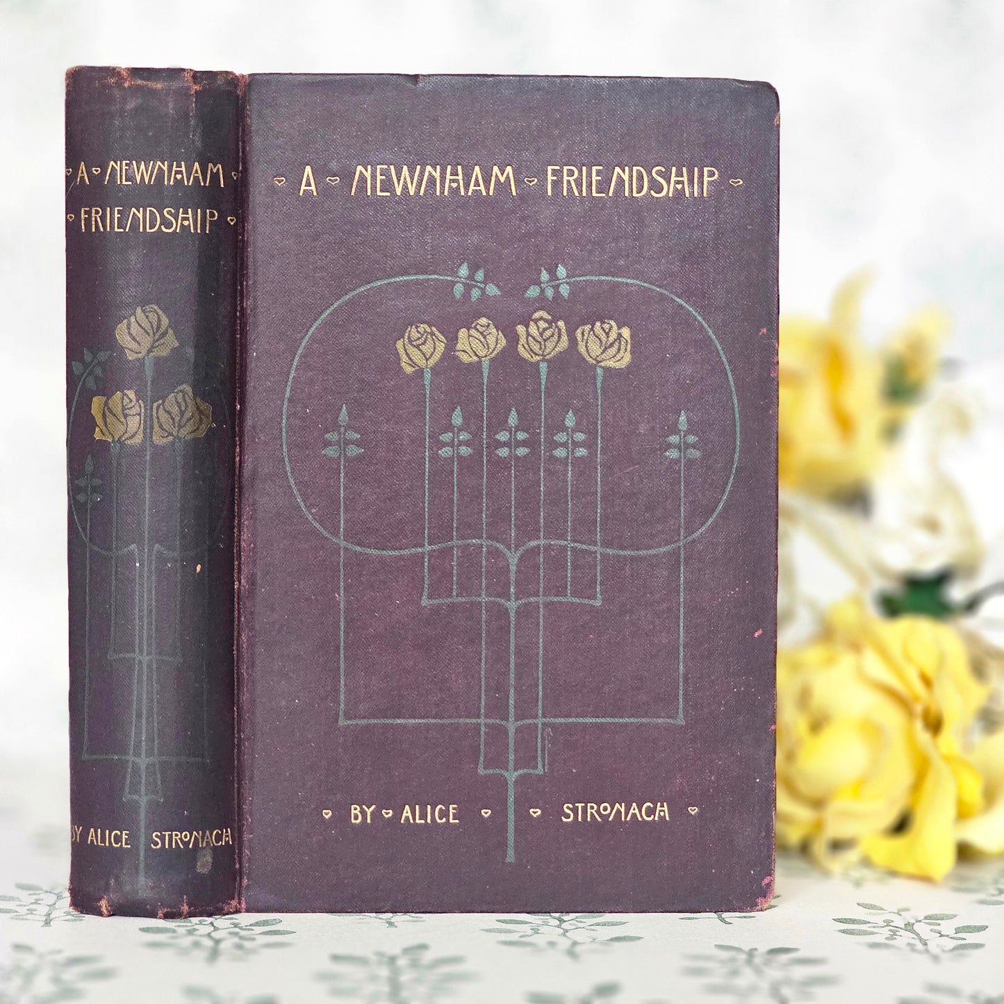 1901 A Newnham Friendship by Stronach - Art Nouveau Binding