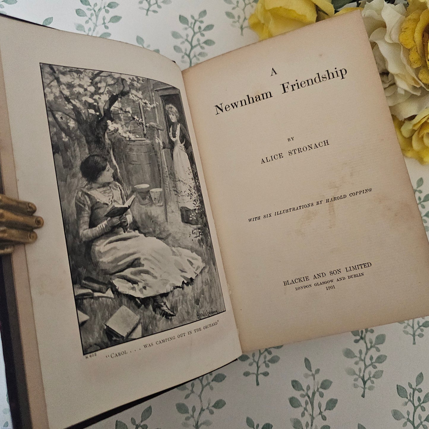 1901 A Newnham Friendship by Stronach - Art Nouveau Binding