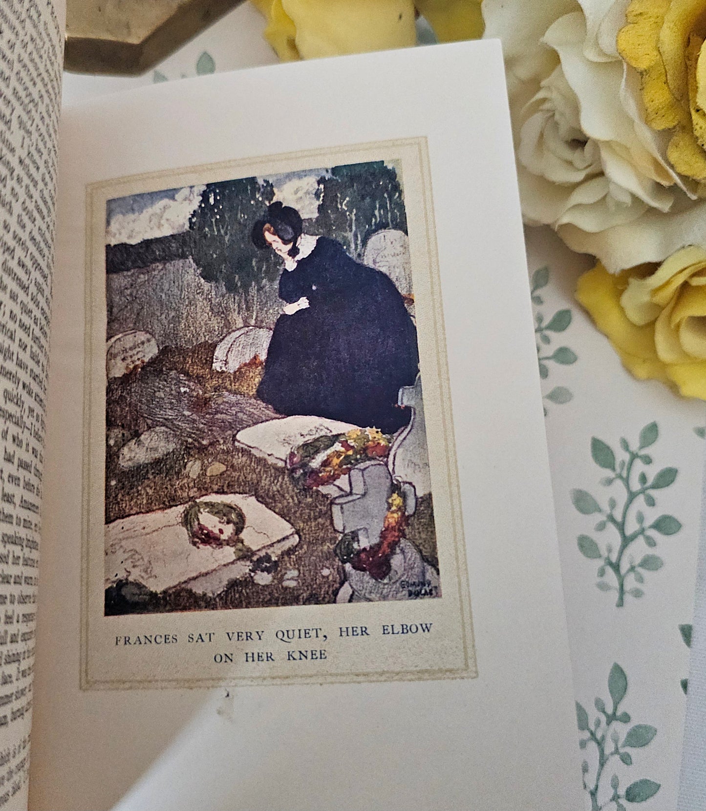 1922 The Professor by Charlotte Bronte: Edmund Dulac Illustrations, Antique Edition