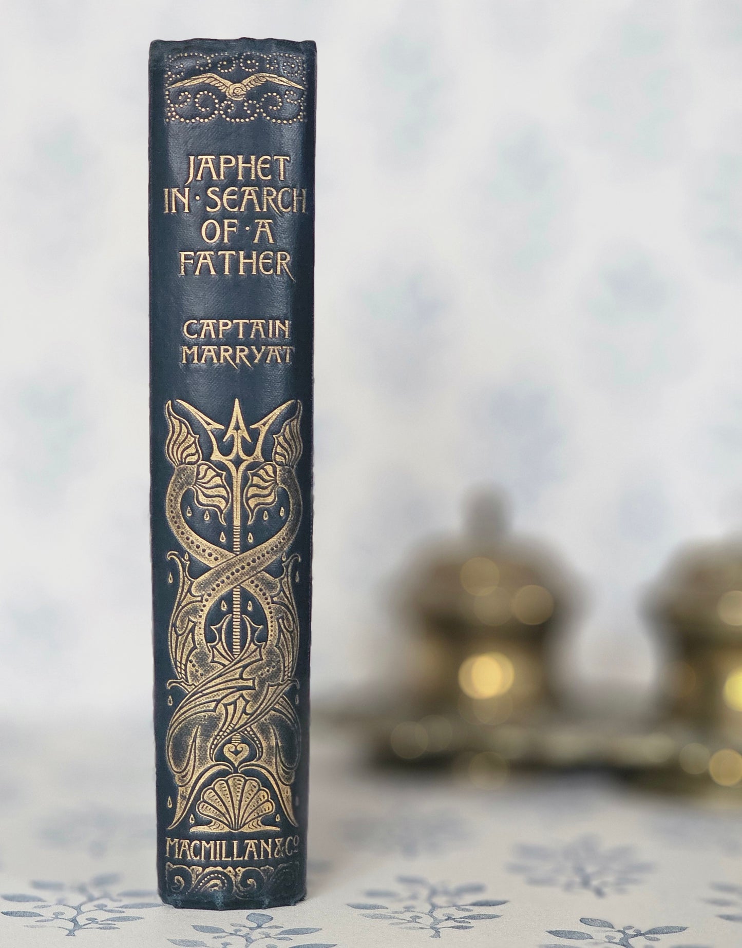 1895 "Japhet In Search of a Father" Book: Antique Turbayne Covers, Illustrated