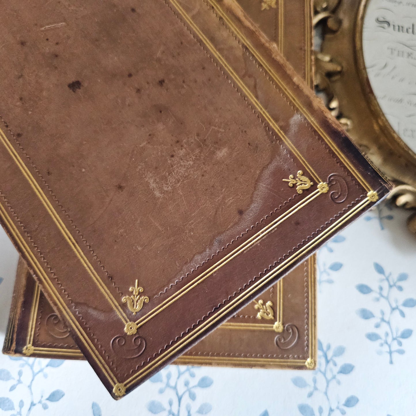 1824 Memoirs of Henry the Great of France - Leather Bound Antique