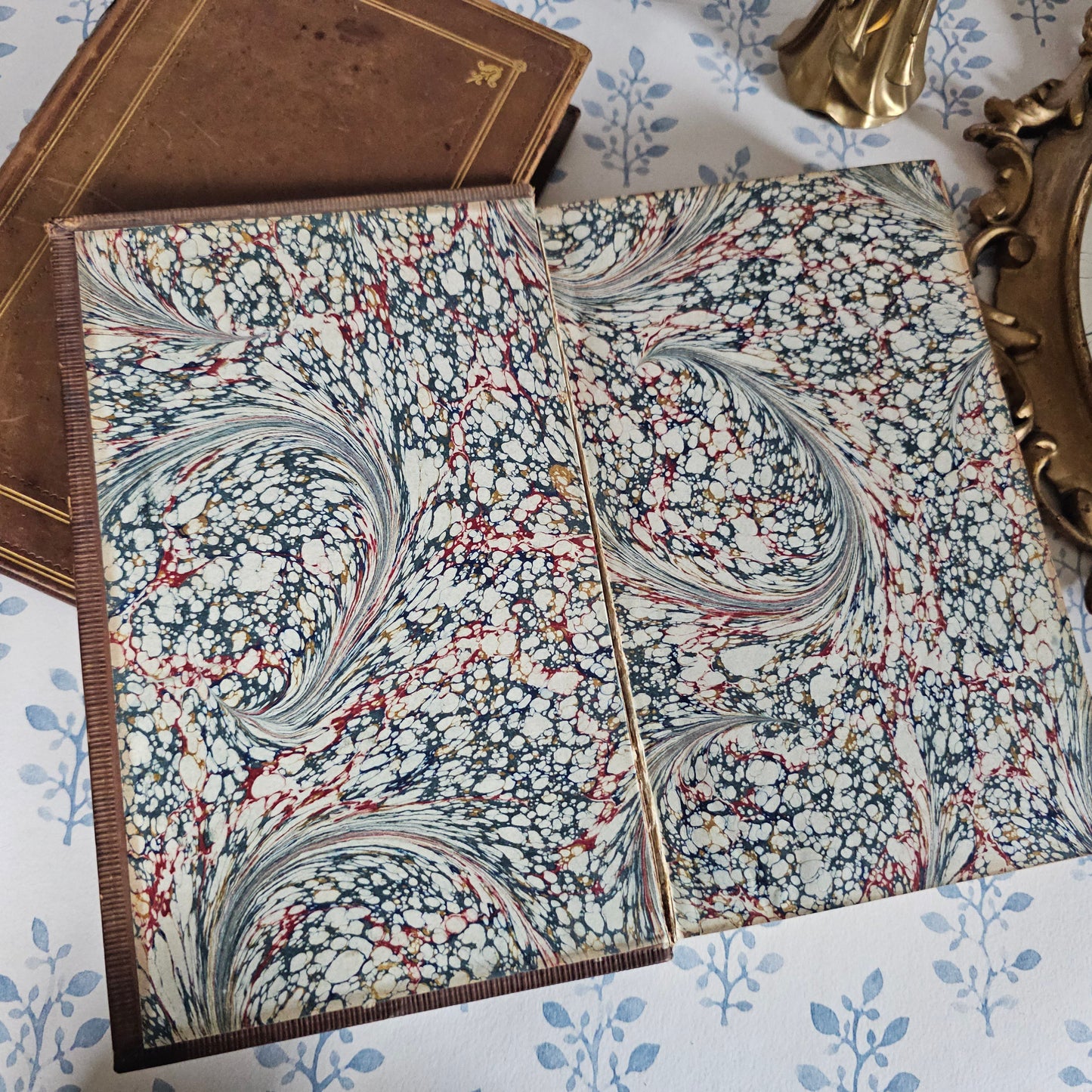 1824 Memoirs of Henry the Great of France - Leather Bound Antique