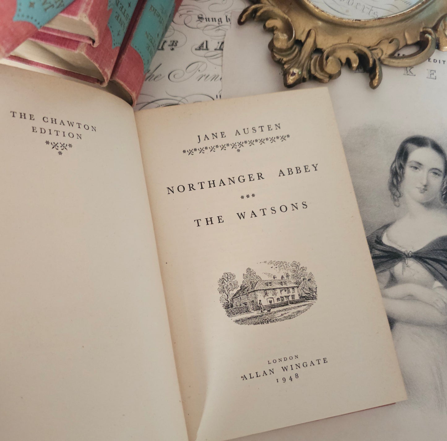 1948 Jane Austen The Chawton Edition Complete Six Volume Set - Vintage