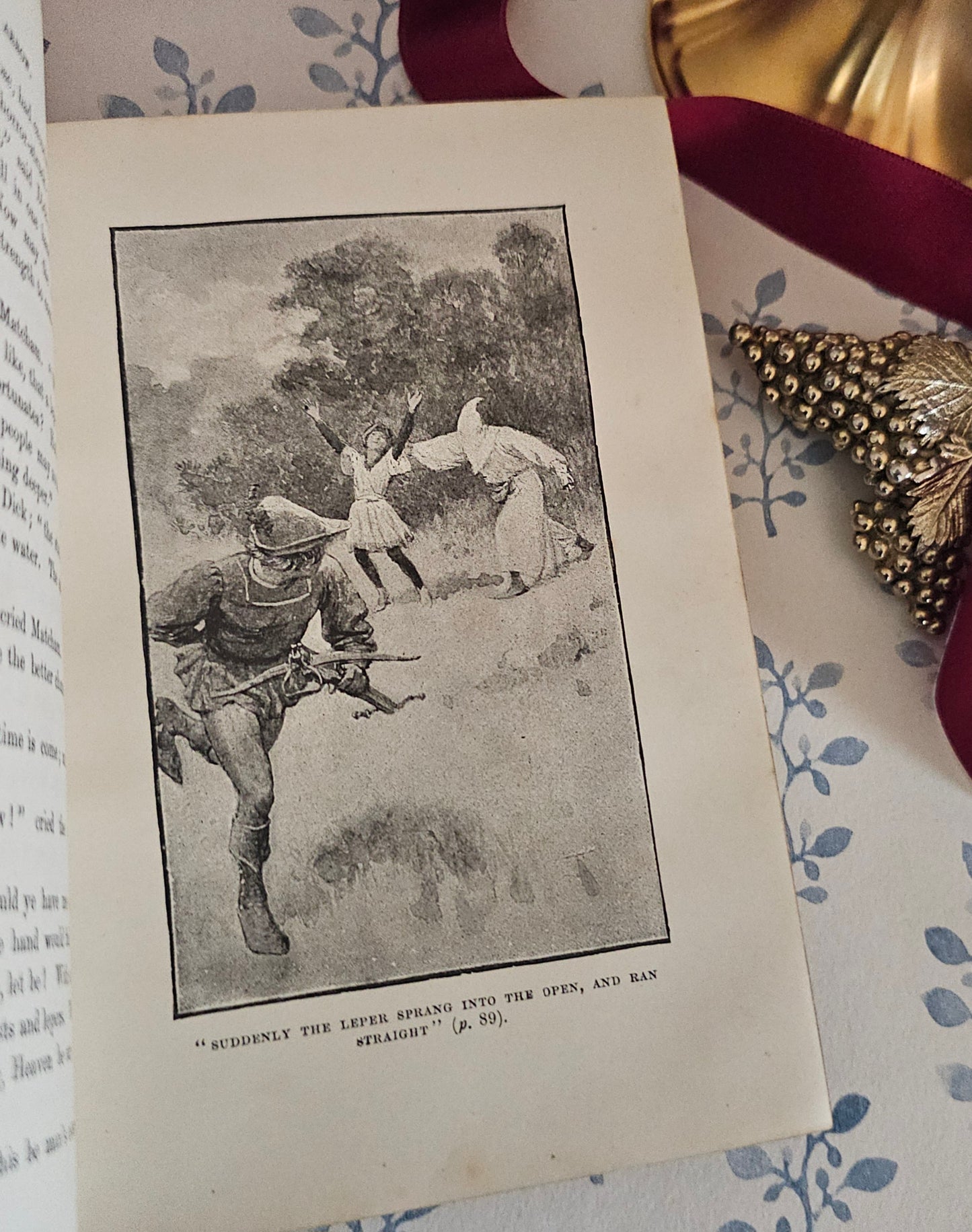 1896 The Black Arrow by Robert Louis Stevenson - Antique, Fine Binding