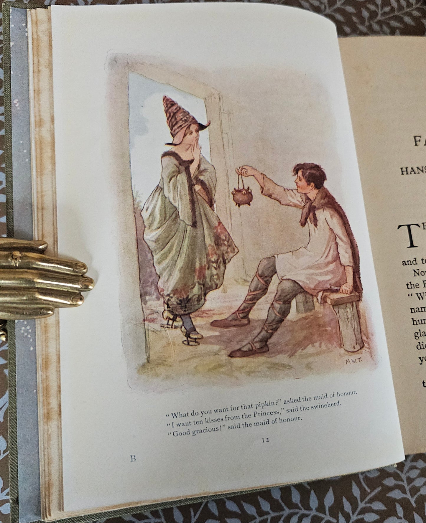 1950 Hans Andersen's Fairy Stories - Vintage - Tarrant Illustrations