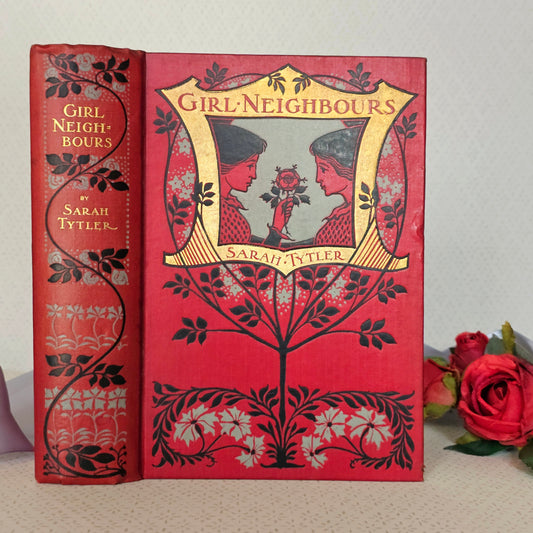 Antique Girl Neighbours by Sarah Tytler c1905 - Lovely Decorative Boards
