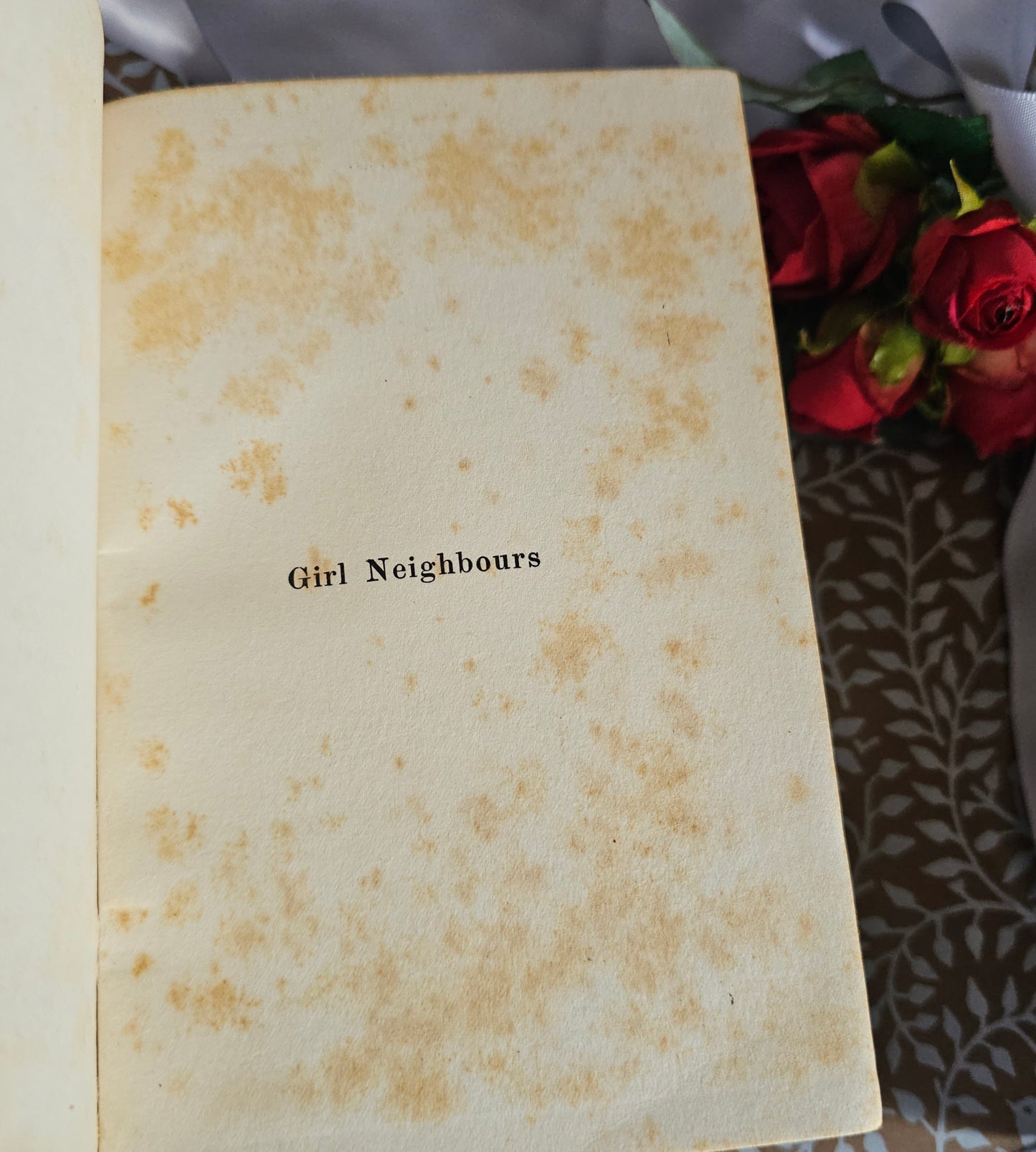 Antique Girl Neighbours by Sarah Tytler c1905 - Lovely Decorative Boards