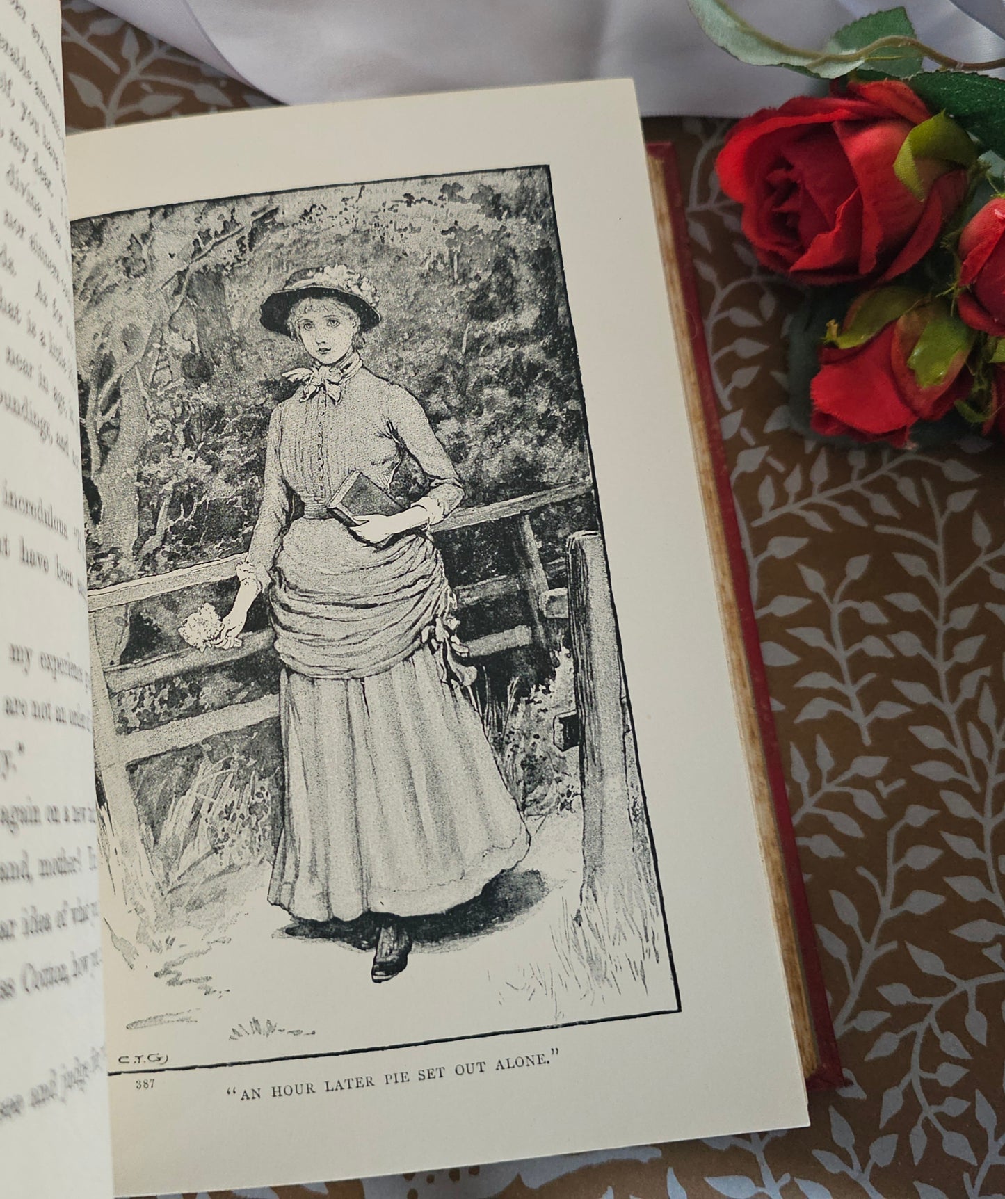 Antique Girl Neighbours by Sarah Tytler c1905 - Lovely Decorative Boards