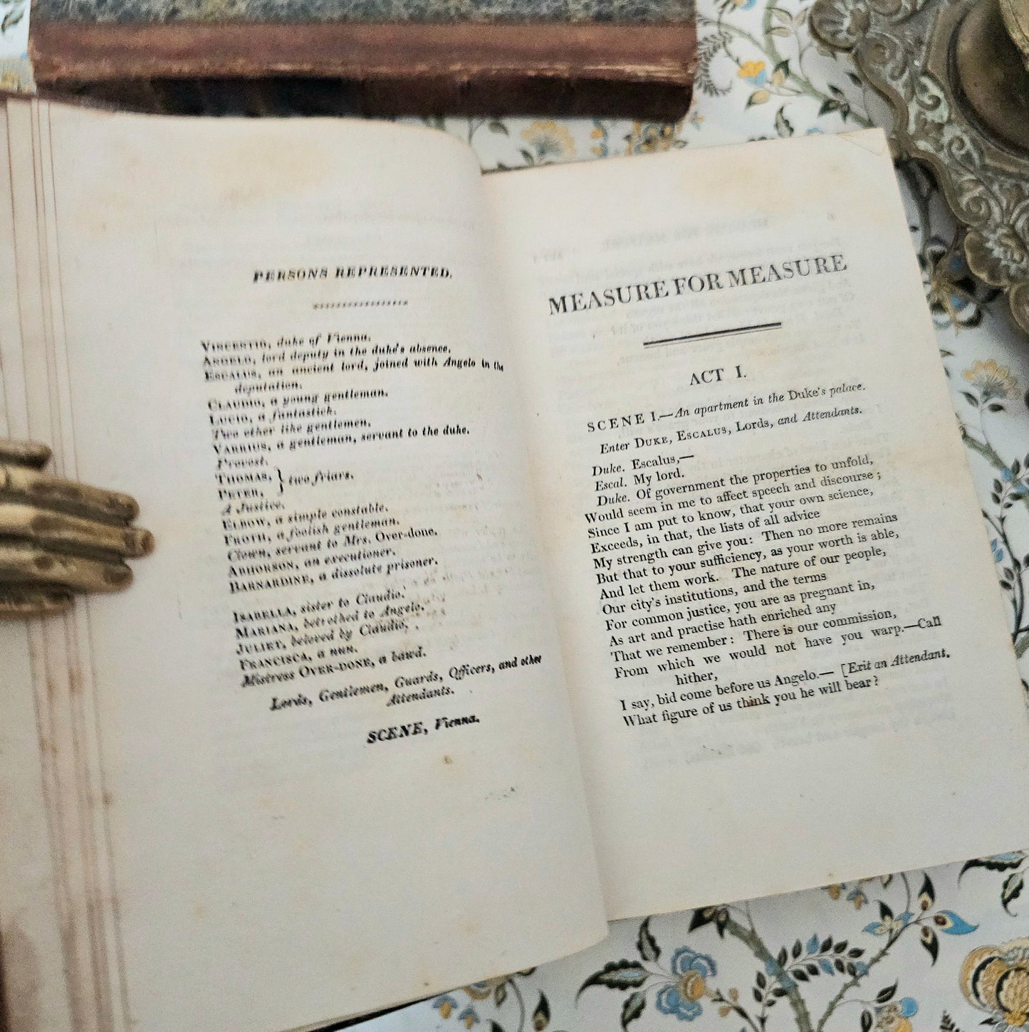 1822 The Dramatic Works of William Shakespeare - 5 Antique Books