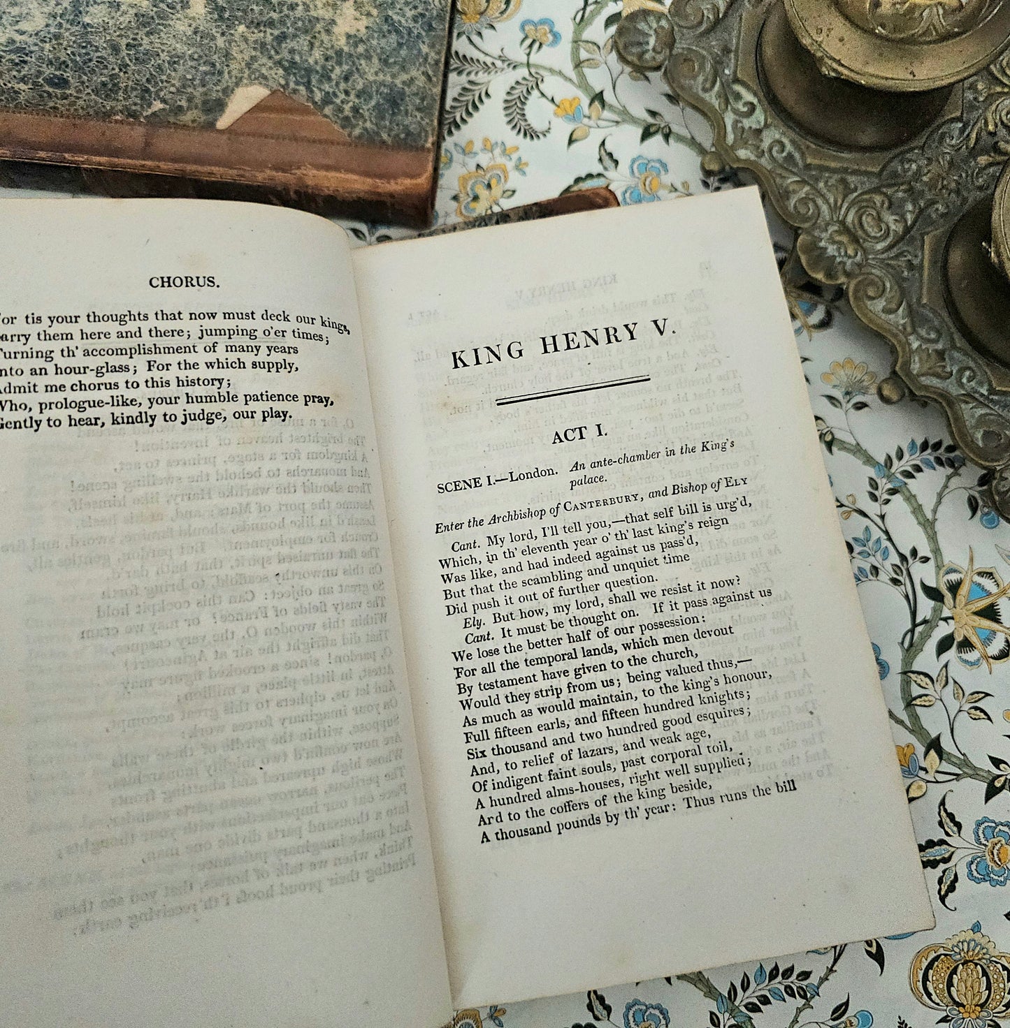 1822 The Dramatic Works of William Shakespeare - 5 Antique Books
