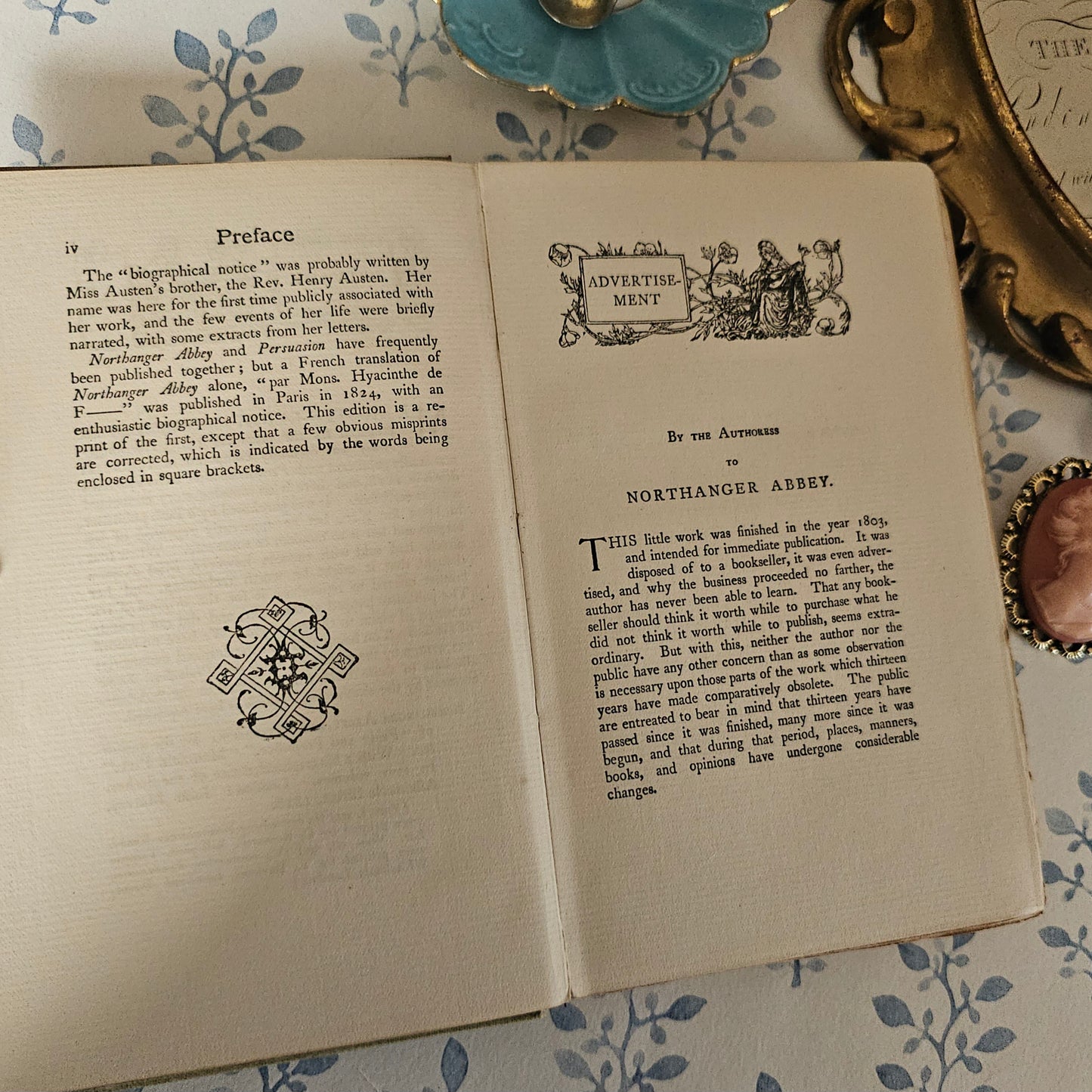 1904 Northanger Abbey - Antique Jane Austen Book - Beautifully Illustrated