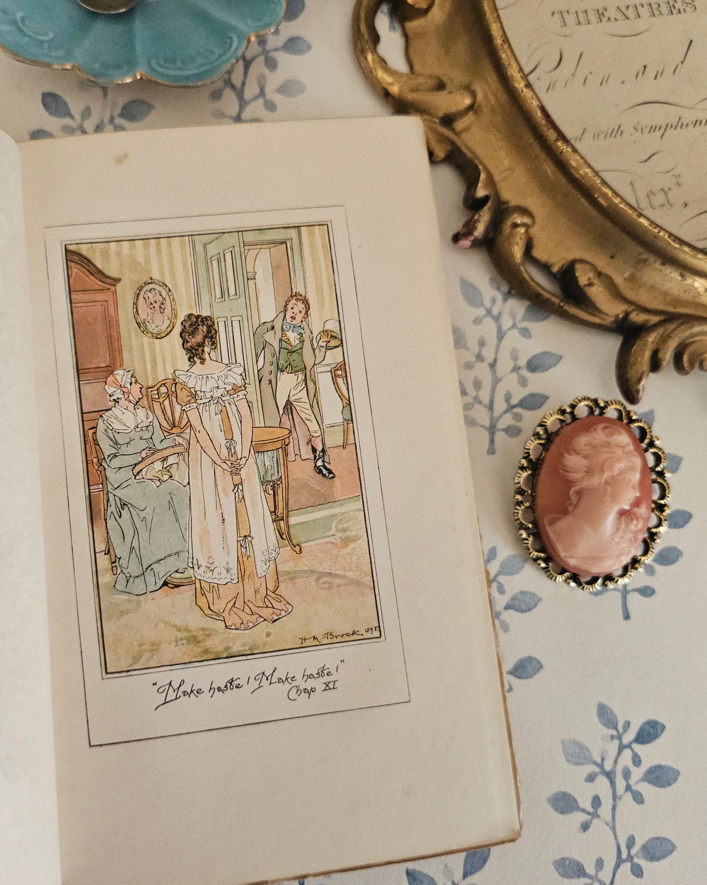 1904 Northanger Abbey - Antique Jane Austen Book - Beautifully Illustrated