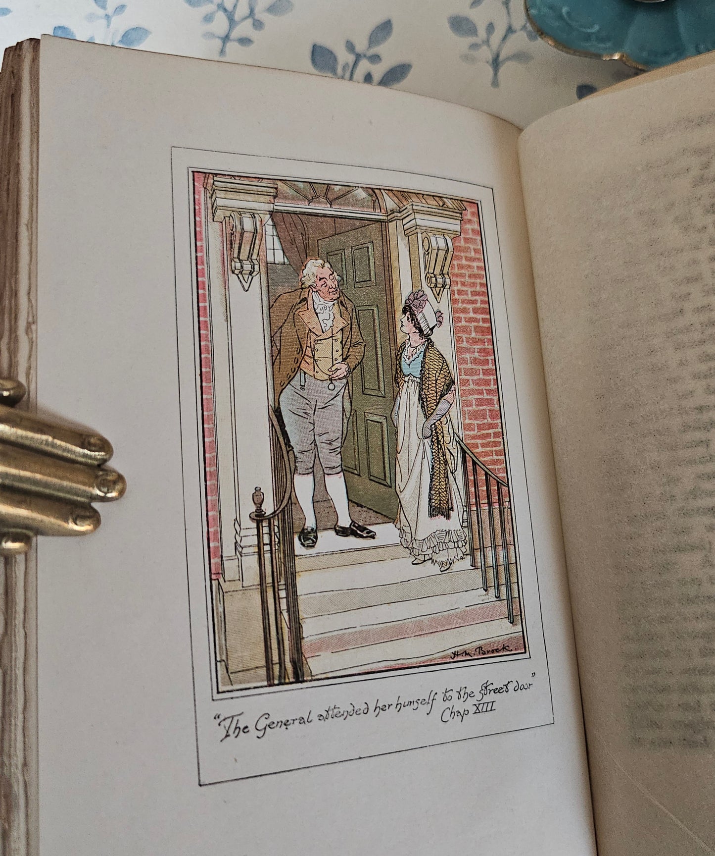 1904 Northanger Abbey - Antique Jane Austen Book - Beautifully Illustrated