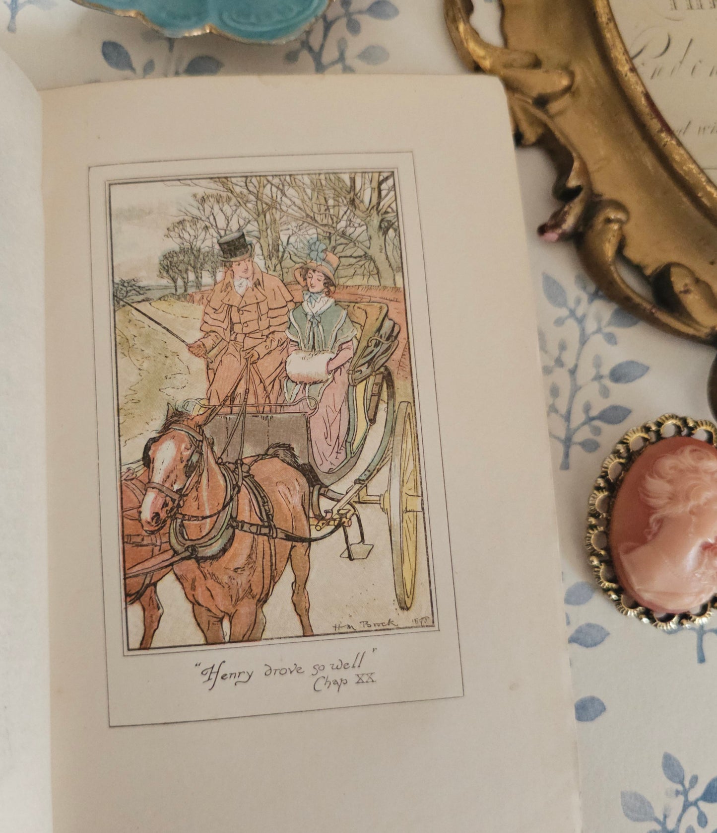 1904 Northanger Abbey - Antique Jane Austen Book - Beautifully Illustrated