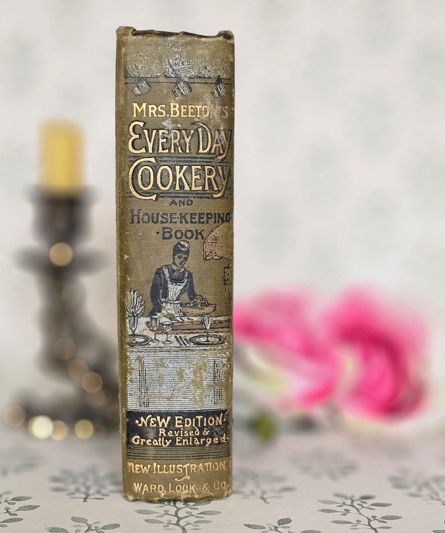1890s Beeton's Every Day Cookery and Housekeeping Book / Victorian - Colour Plates