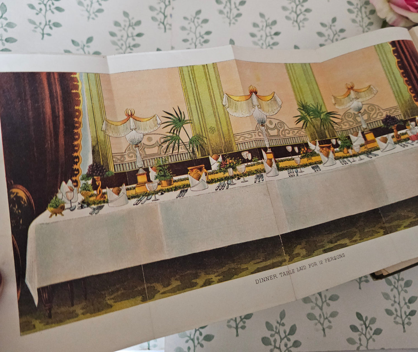 1890s Beeton's Every Day Cookery and Housekeeping Book / Victorian - Colour Plates