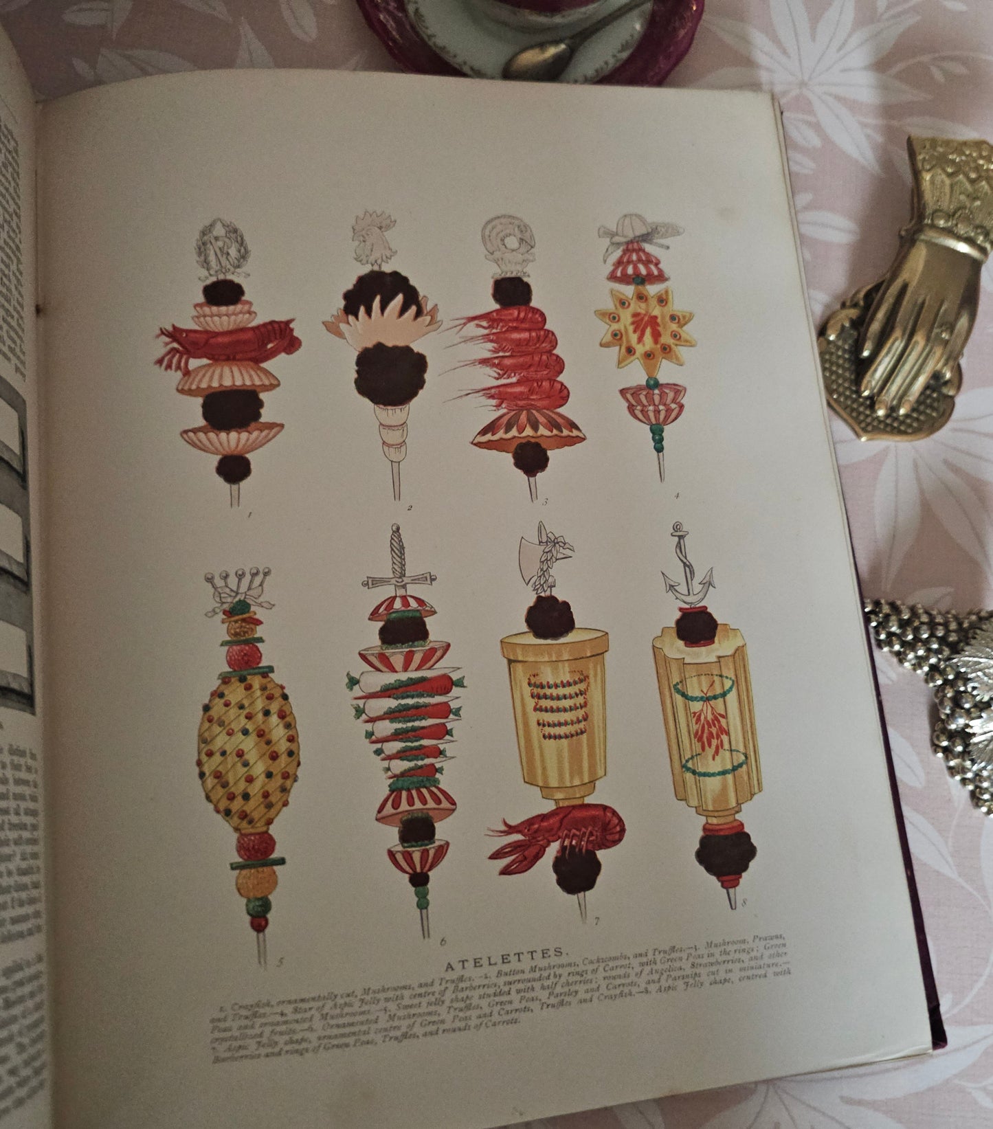 Antique Cookery Encyclopaedia in 8 Volumes - Superbly Illustrated