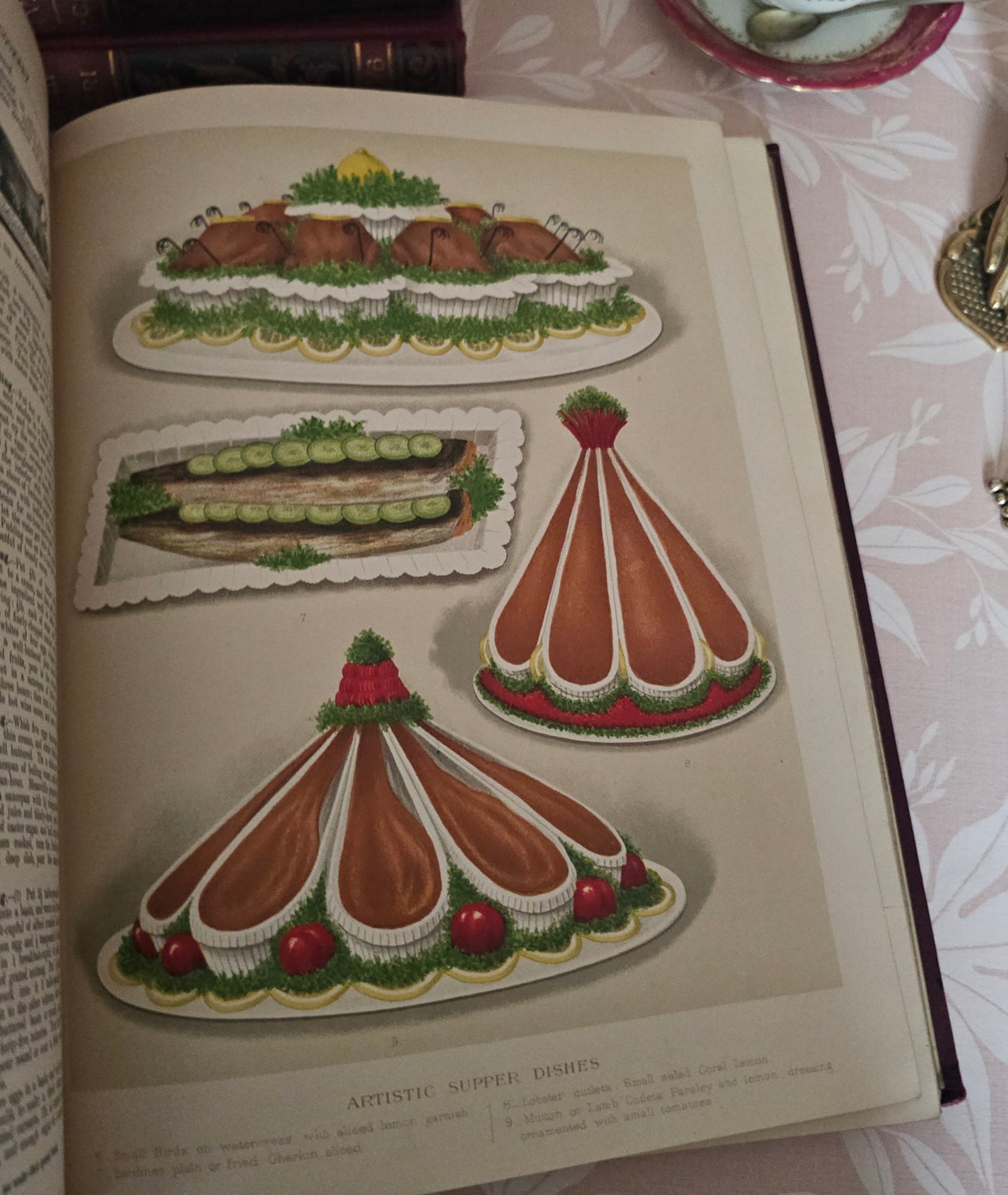 Antique Cookery Encyclopaedia in 8 Volumes - Superbly Illustrated