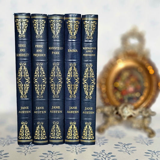 1977 Vintage Jane Austen Book Set: Heron, London