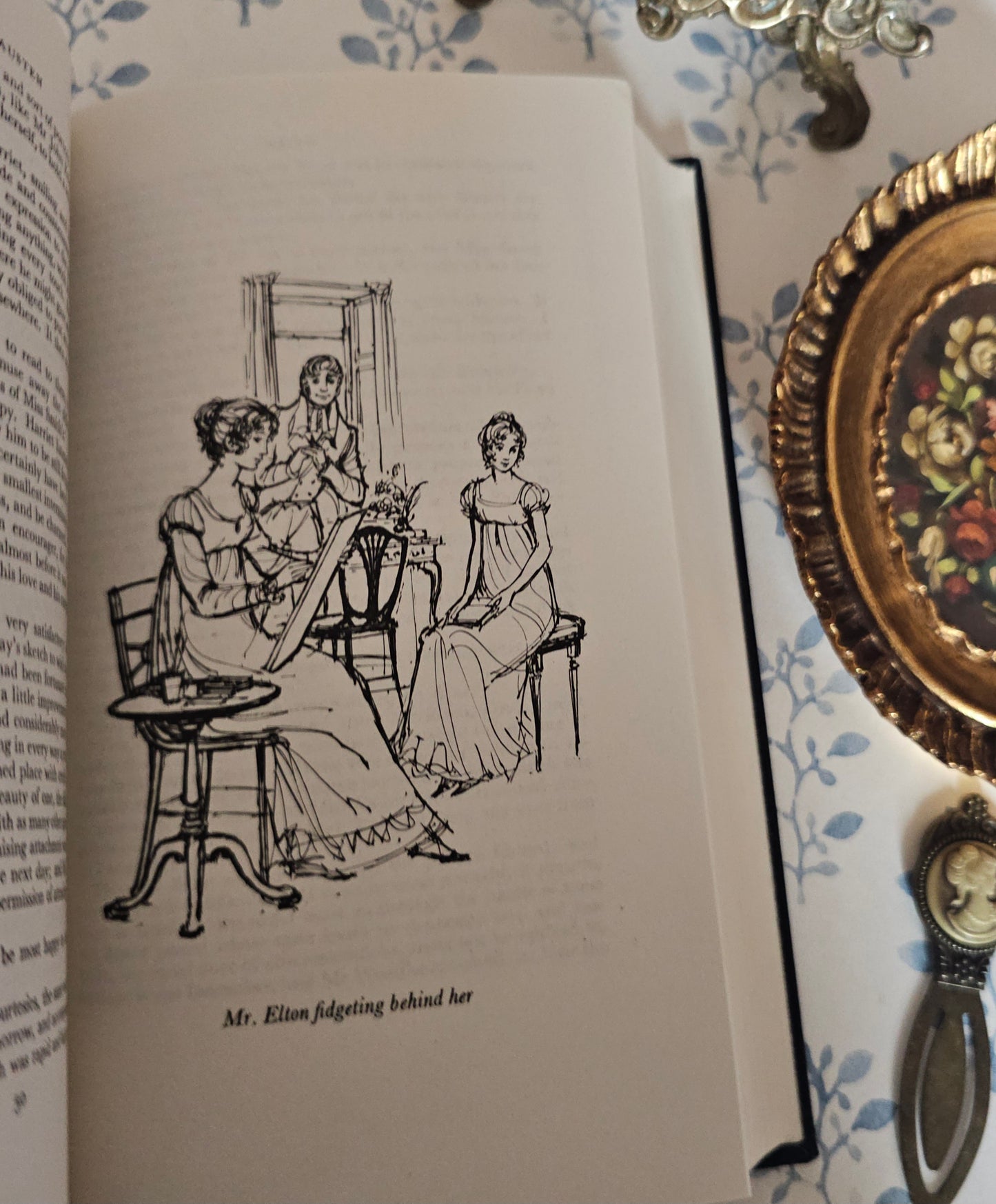 1977 Vintage Jane Austen Book Set: Heron, London