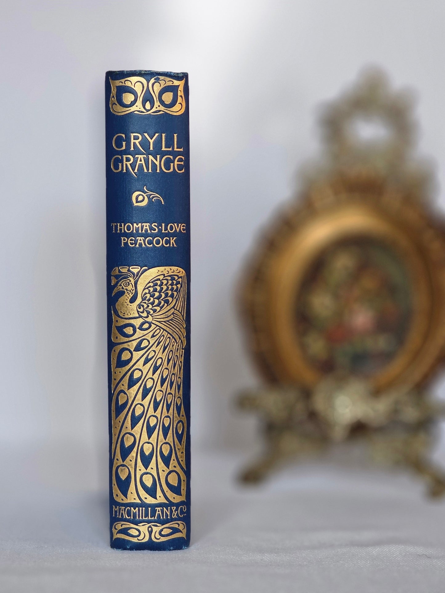 1896 "Gryll Grange" by Thomas Love Peacock: Antique Turbayne Covers, Illustrated
