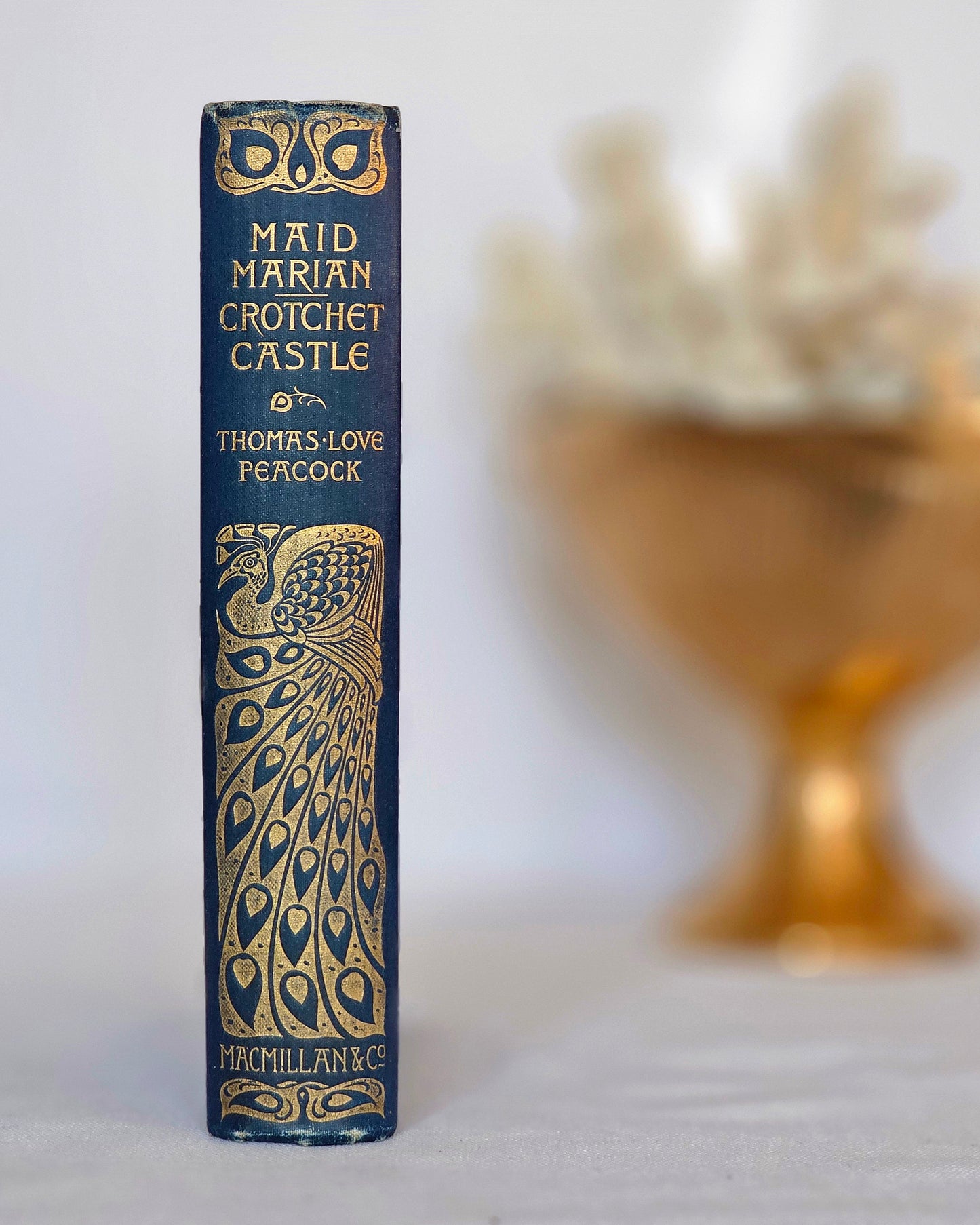 1895 Maid Marian and Crotchet Castle by Thomas Love Peacock: Antique Turbayne Covers, Illustrated