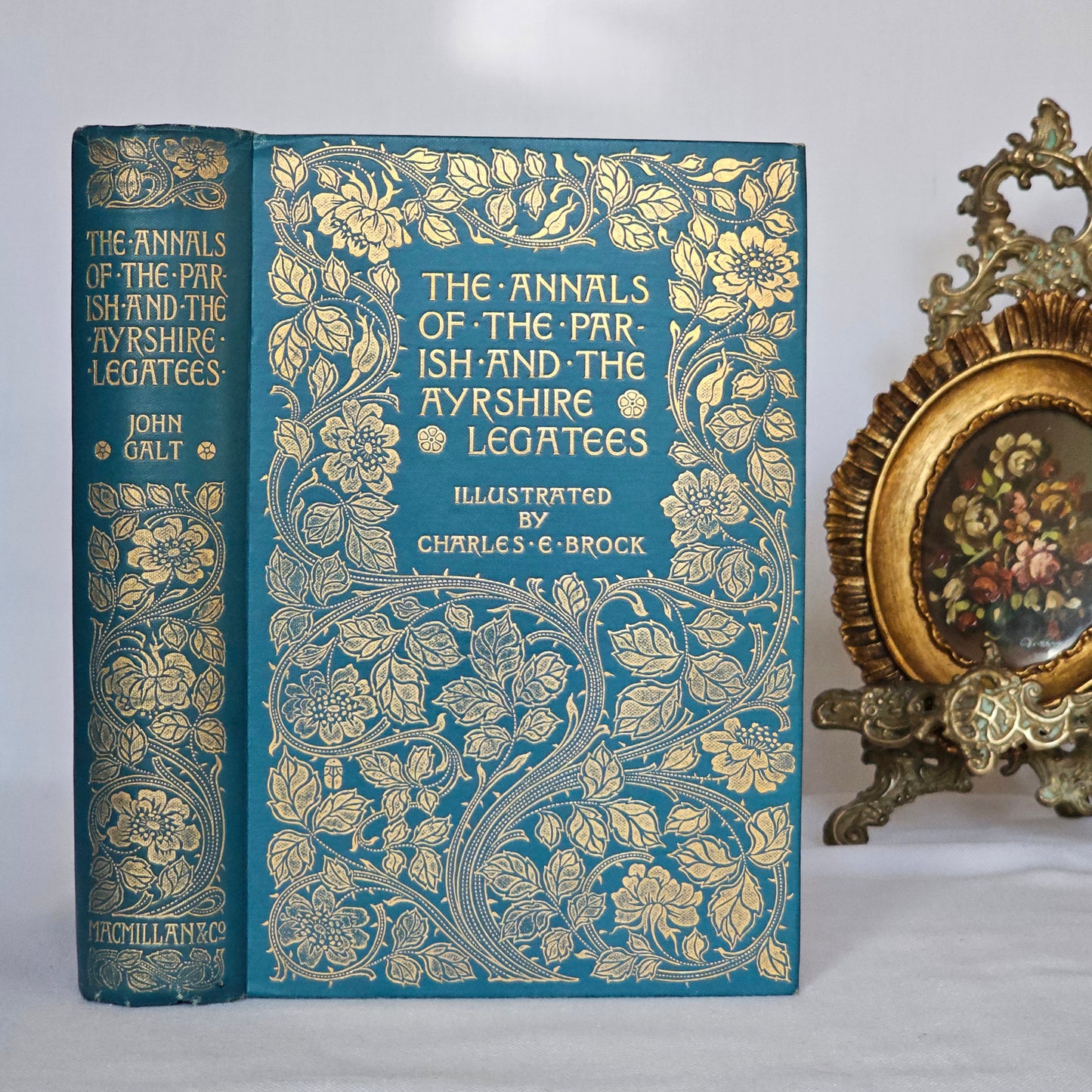 1896 Two Novels by John Galt - Brock Illustrations and Turbayne Covers