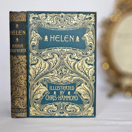 1896 "Helen" by Maria Edgeworth: Antique Turbayne Covers, Illustrated