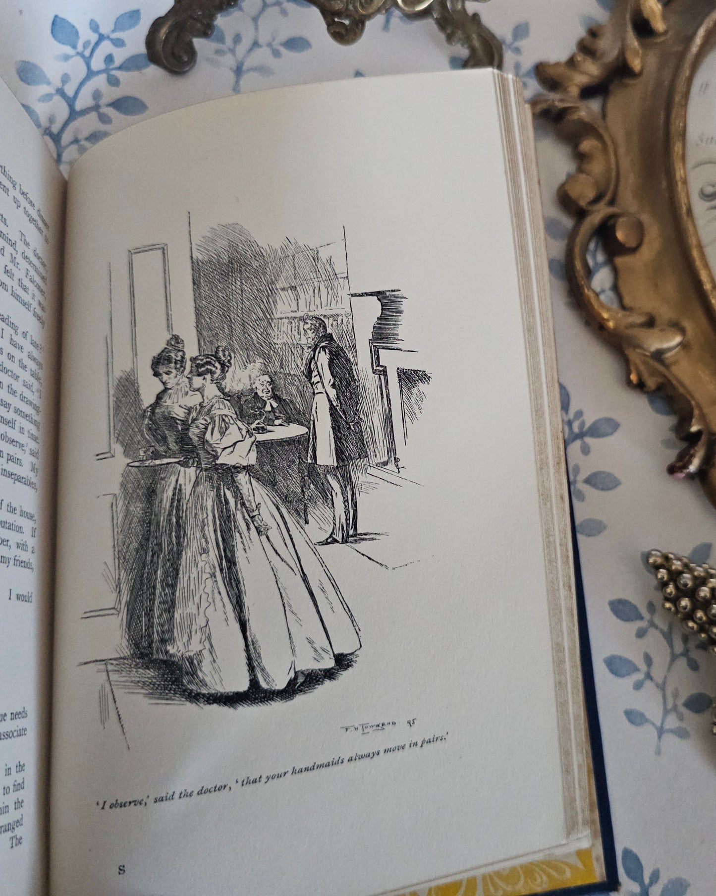 1896 "Gryll Grange" by Thomas Love Peacock: Antique Turbayne Covers, Illustrated